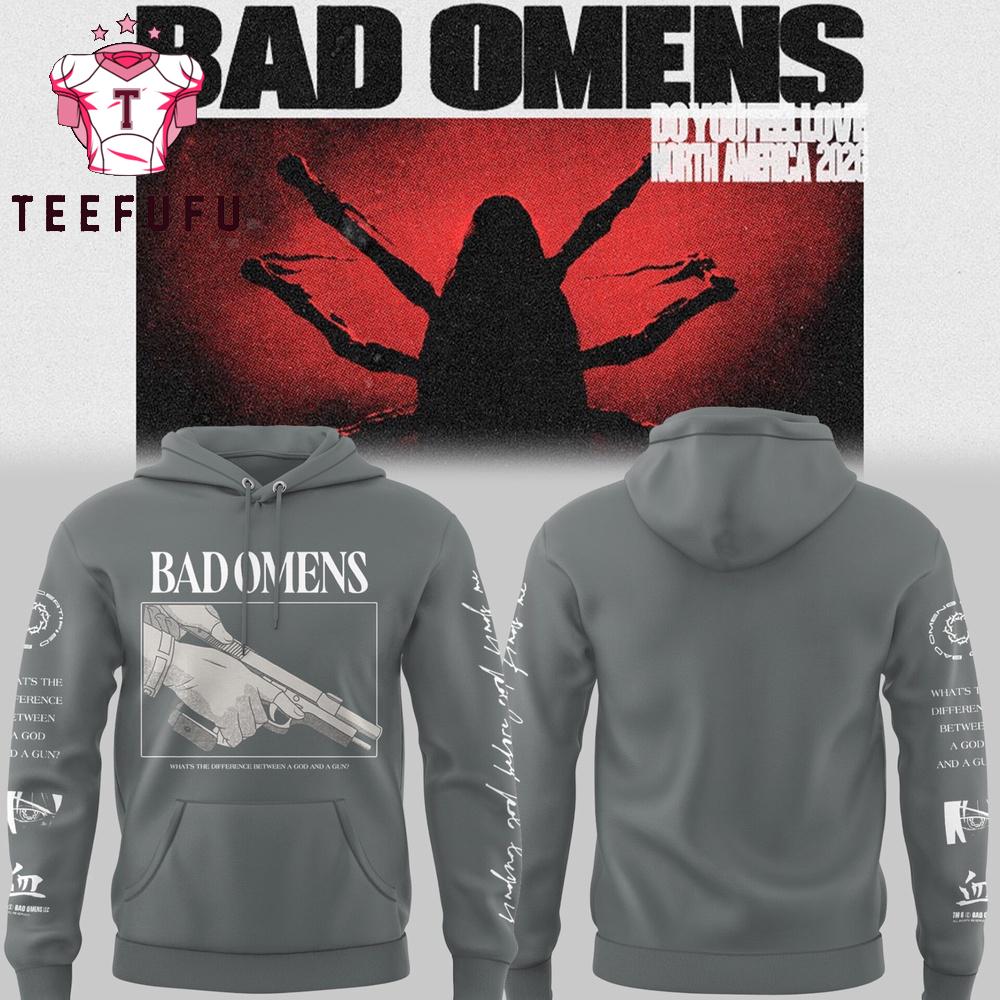 Bad Omens Do You Feel Love North America 2026 Hoodie