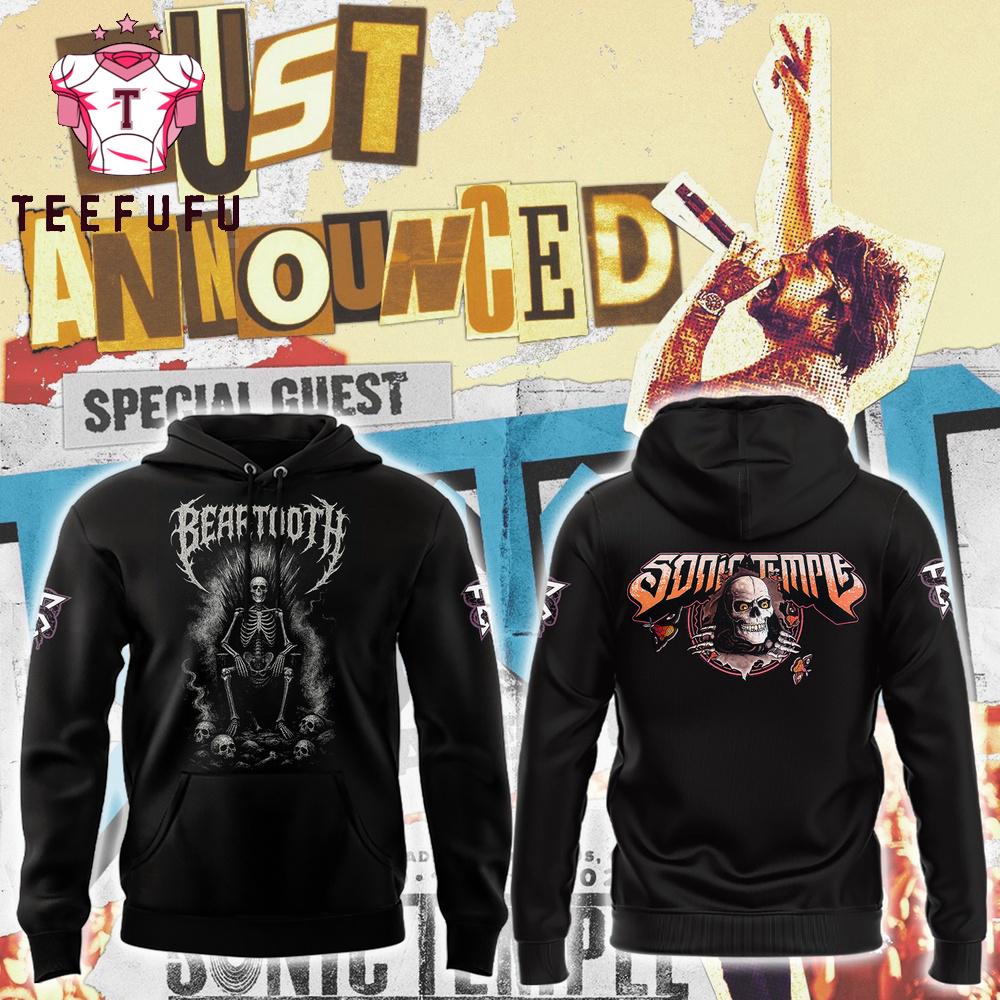 Beartooth Just Announced x Sonic Temple 2025 Limited Edition Black Hoodie