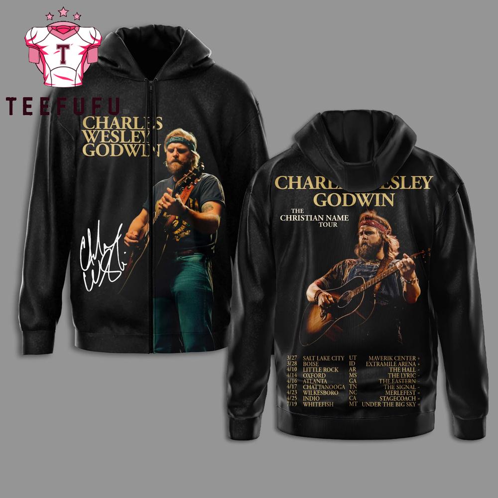 Charles Wesley Godwin The Christian Name Tour 2026 Hoodie