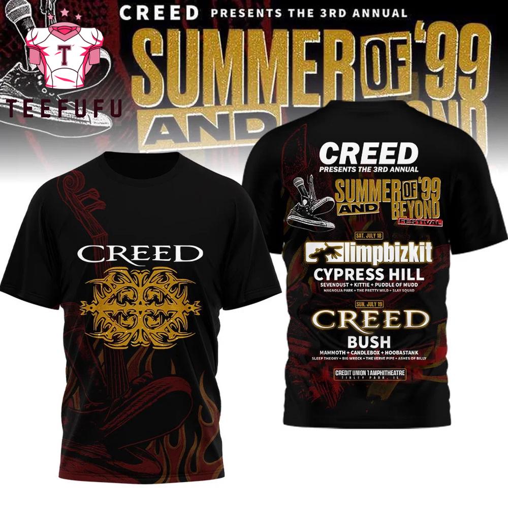 Creed Presents the 3rd Annual Festival 3D Shirt