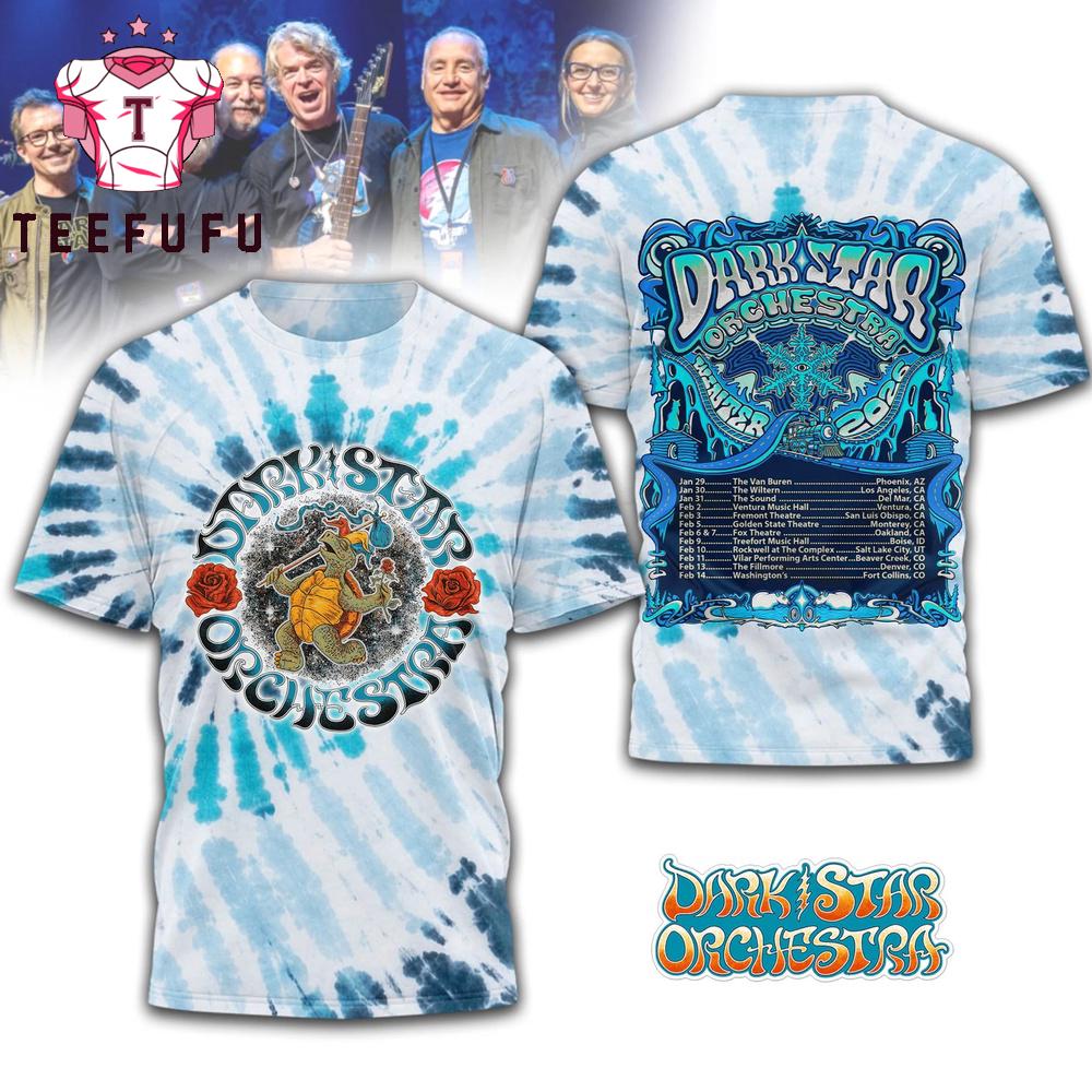 Dark Star Orchestra 2026 Tour Limited 3D Shirt