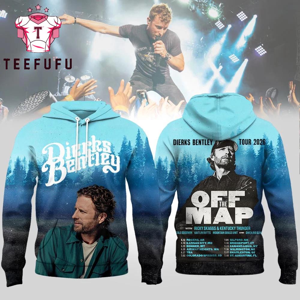 Dierks Bentley off the Map Tour 2026 Hoodie