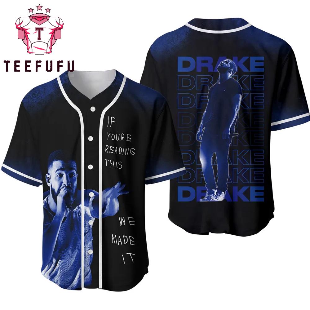 Drake Rapper Trendy Baseball Jersey