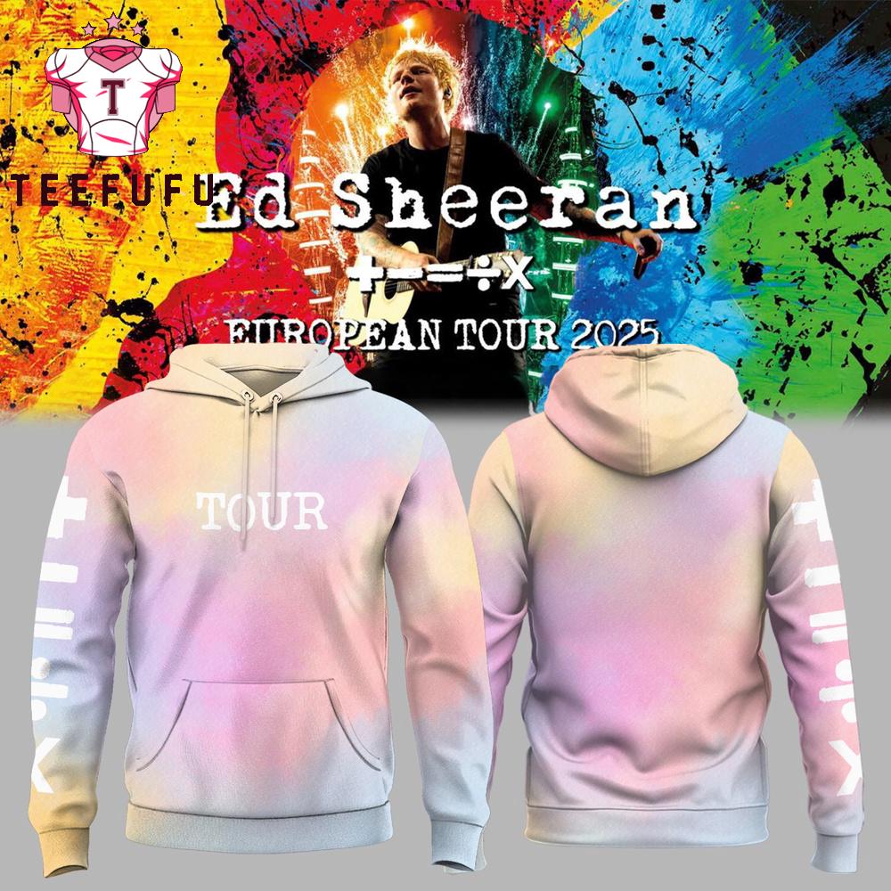 Ed Sheeran The +−=÷× Tour 2025 Hoodie