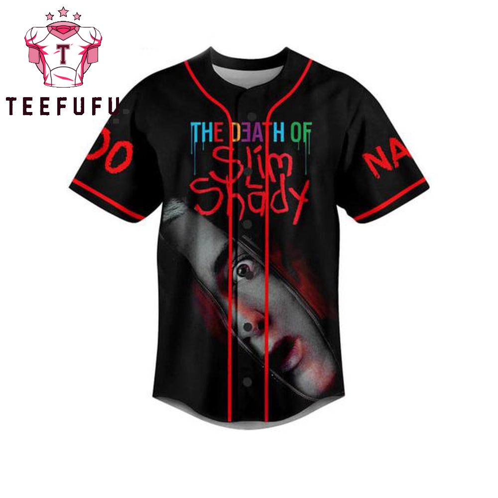 Eminem Real Slim Shady Please Stand Up Personalized Baseball Jersey