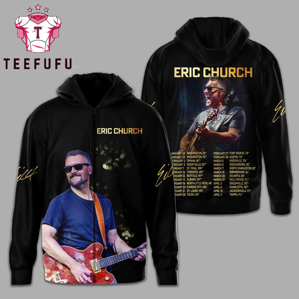 Eric Church 2026 Music Tour Signature Hoodie