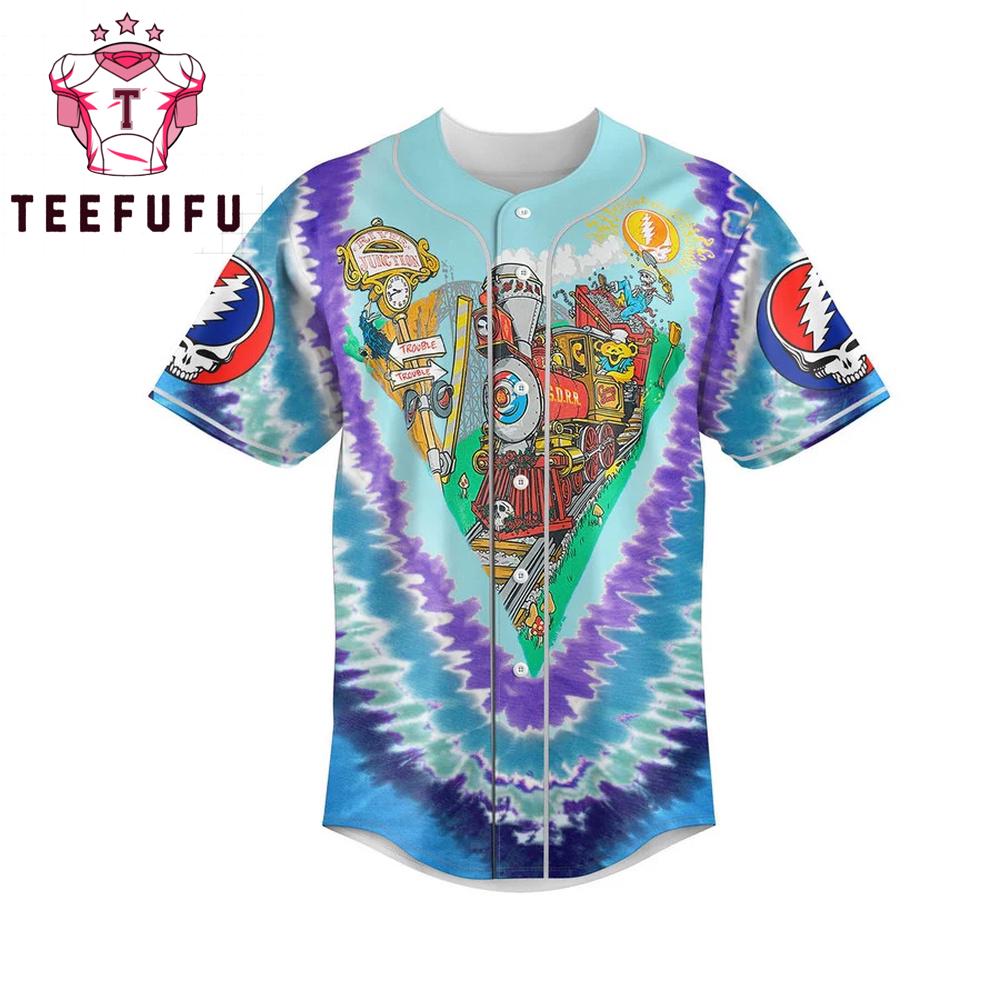 Grateful Dead Fans Music Custom Baseball Jersey