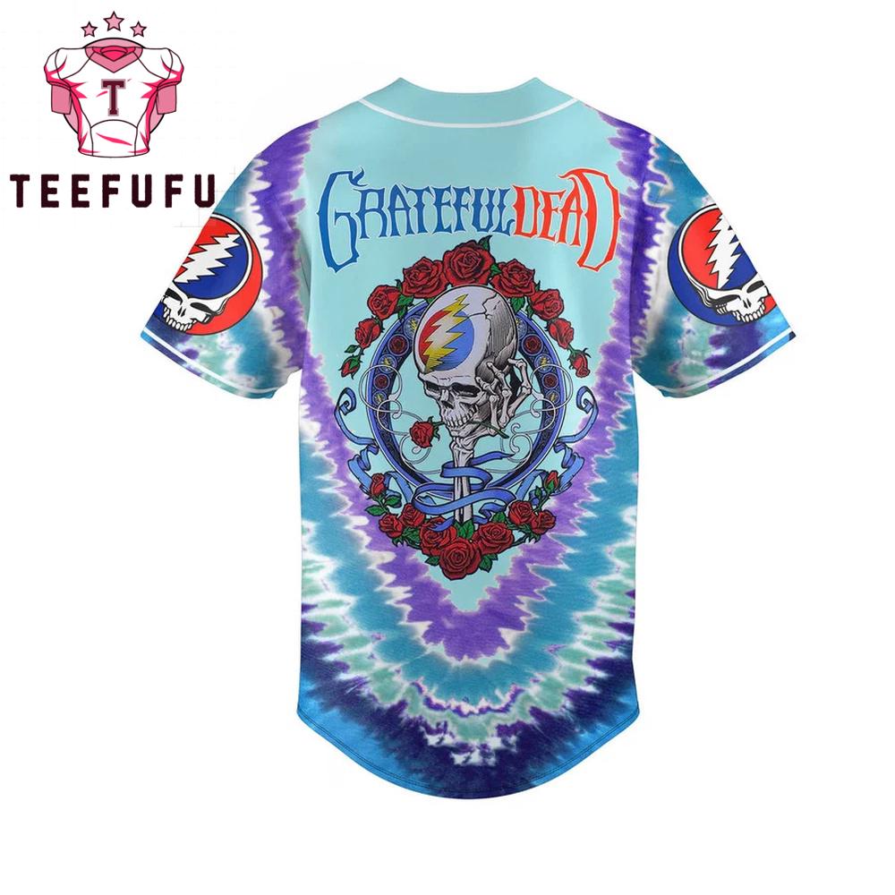 Grateful Dead Fans Music Custom Baseball Jersey