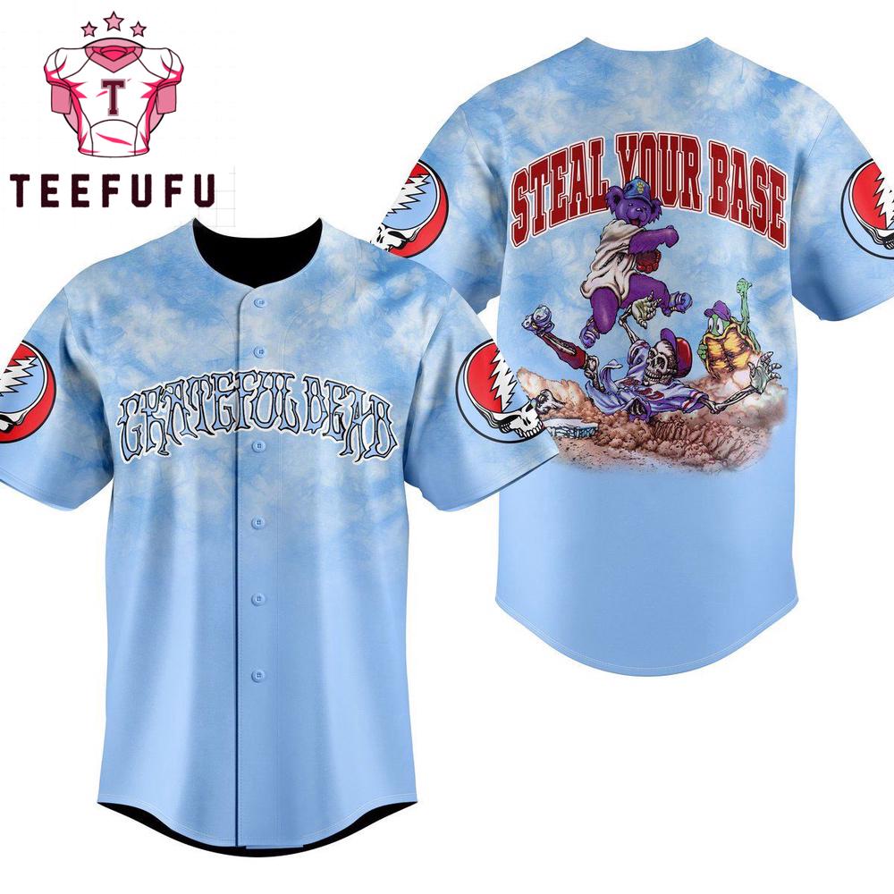 Grateful Dead Music Lover Baseball Jersey