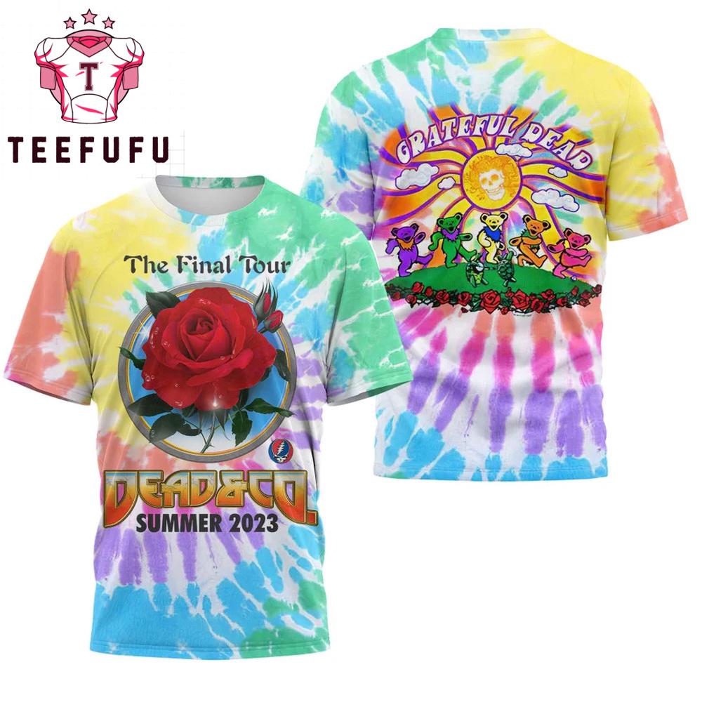 Grateful Dead The Finnal Tour Summer 3D Shirt