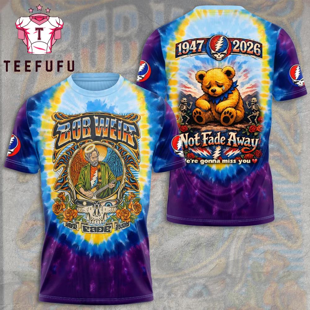 Grateful Dead x Bob Weir Concert Style 3D Shirt