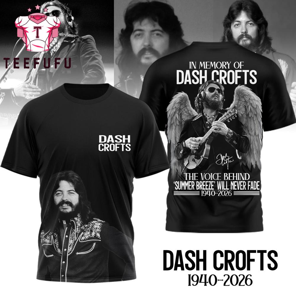 In Memory of Dash Crofts 1940-2026 T Shirt