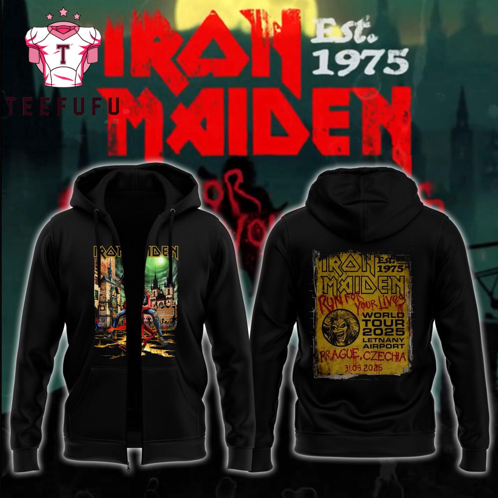 Iron Maiden Est.1975 Limited Edition Zipper Hoodie