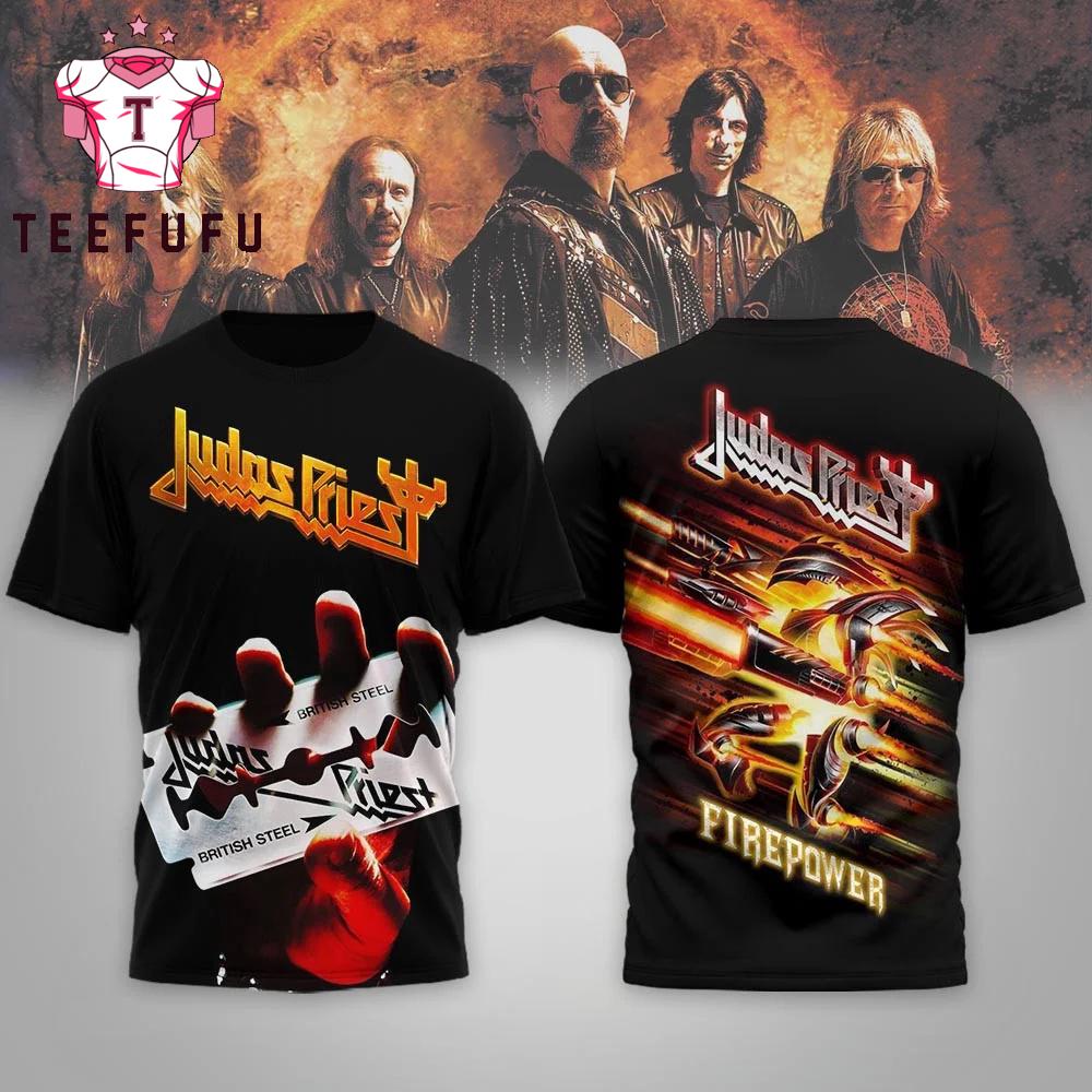 Judas Priest Fire Power 2026 T Shirt