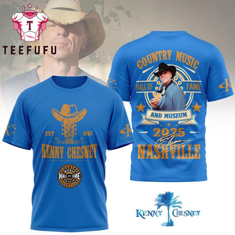 Kenny Chesney Country Music 2026 Tour Limited 3D Shirt
