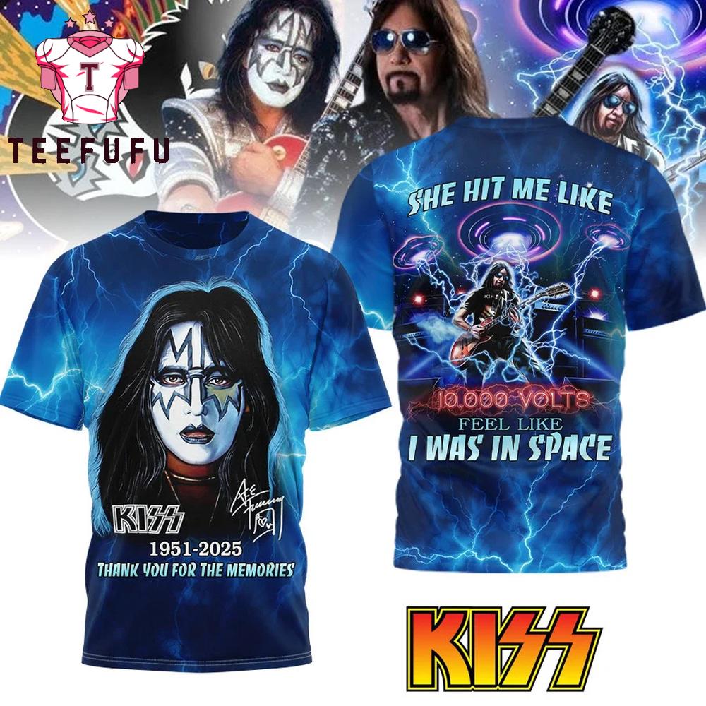 KISS Band Thank you for the memories 3D Shirt
