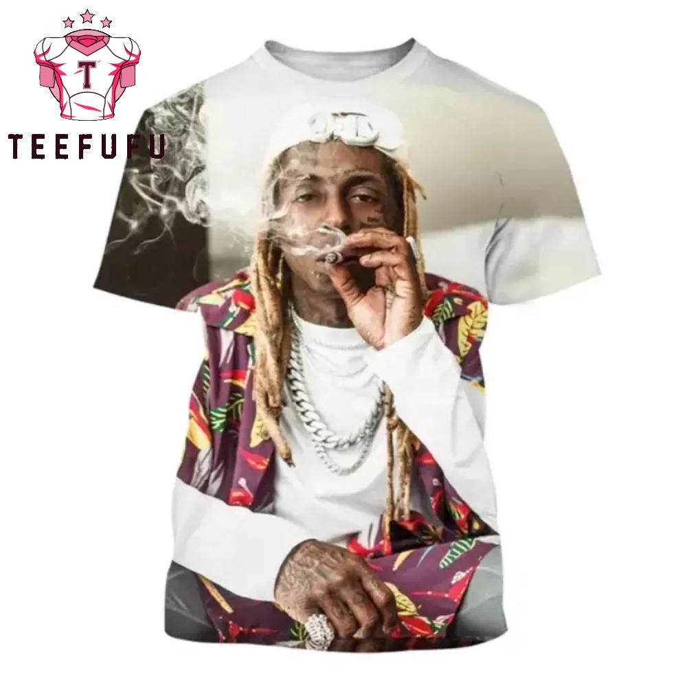 Lil Wayne Rap Hip Hop 2025 Trendy 3D Shirt