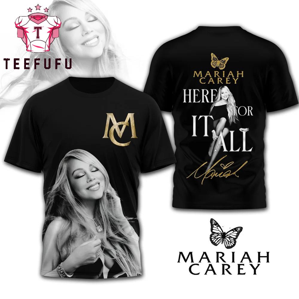 Mariah Carey Music Signature 2026 3D Shirt