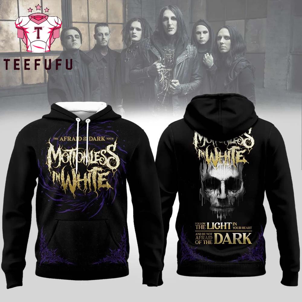 Motionless in White the Afraid of the Dark Tour 2026 Hoodie