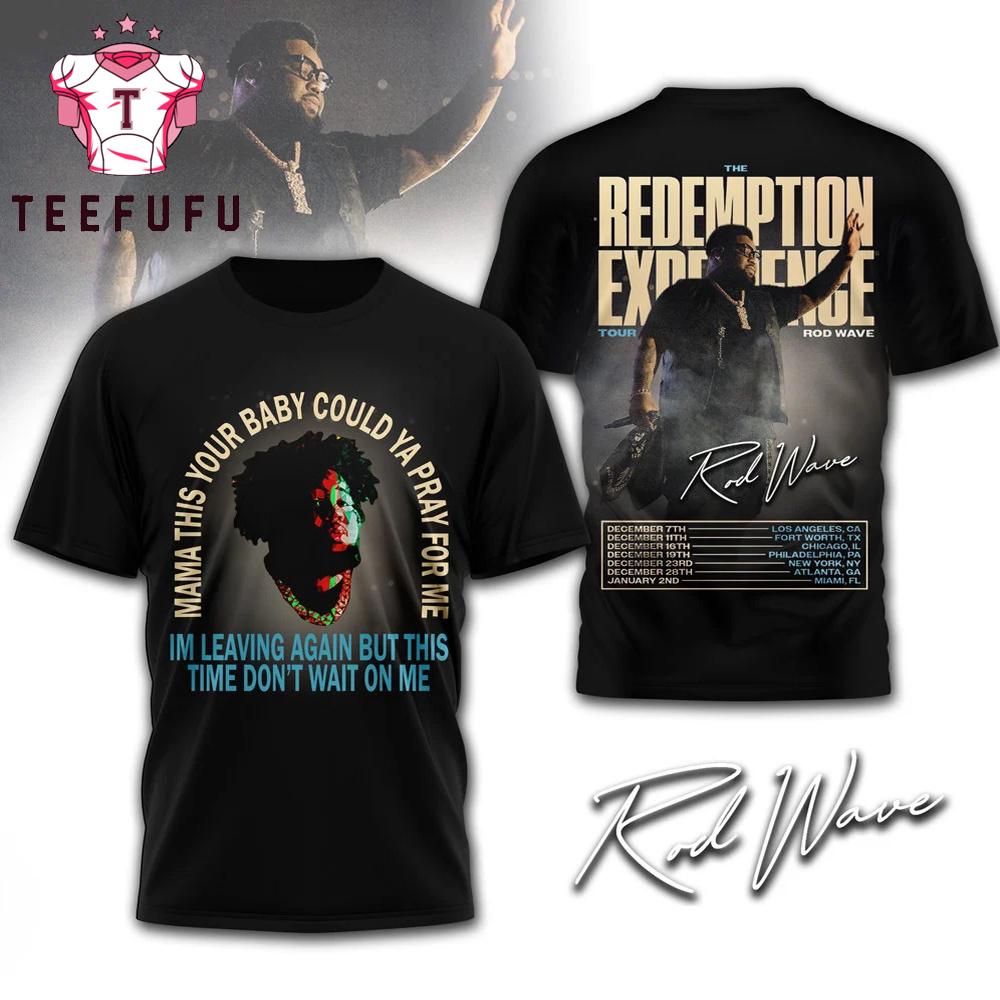 Rod Wave the Redemption Experience Tour Graphic T Shirt