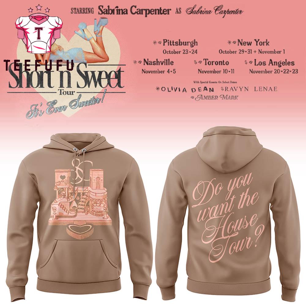 Sabrina Carpenter SC Short n’ Sweet Tour 2025 New Design Hoodie