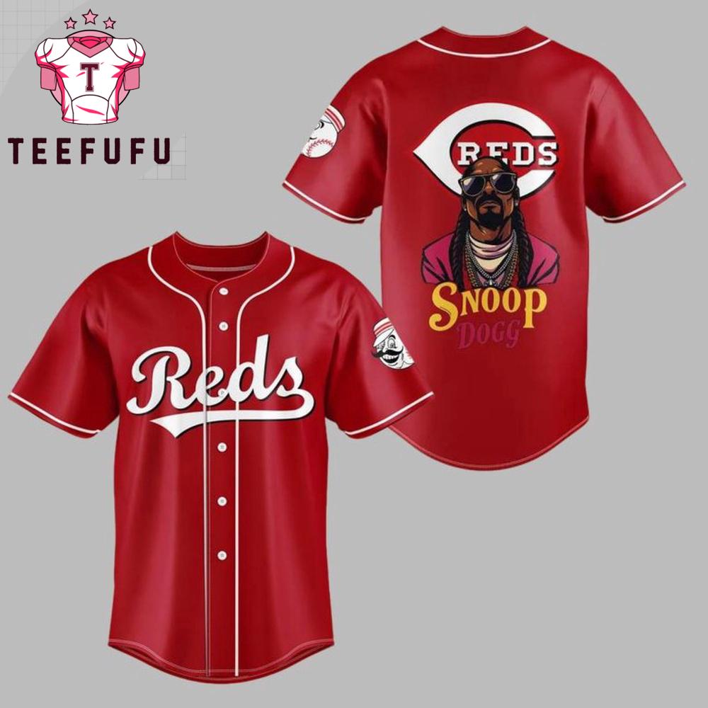 Snoop Dogg 2025 Reds Baseball Jersey