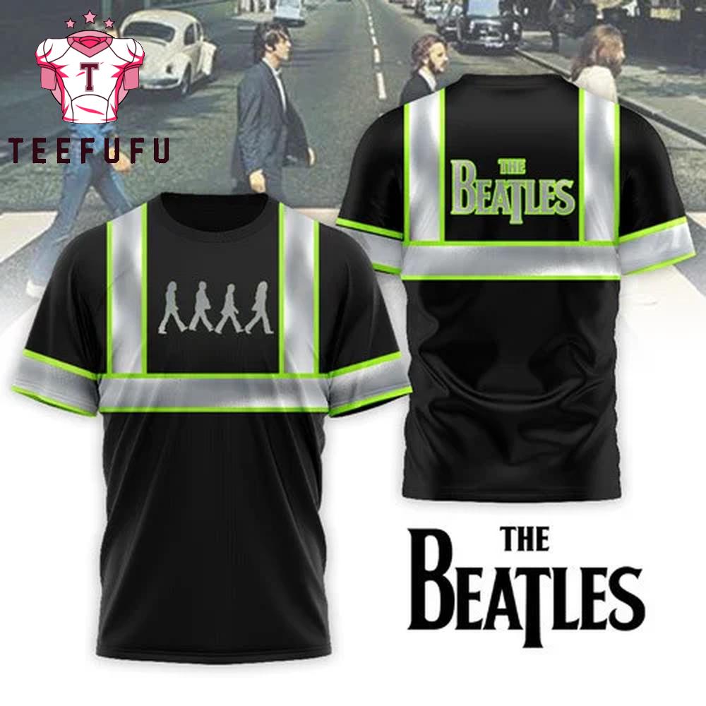 The Beatles Hi-Vis Safety Limited 3D Shirt