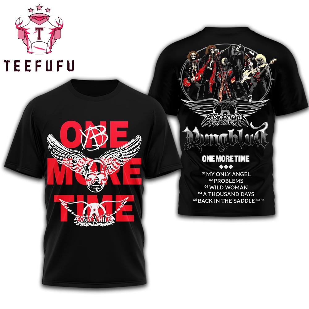 Yungblud One More Time 2026 Black T Shirt
