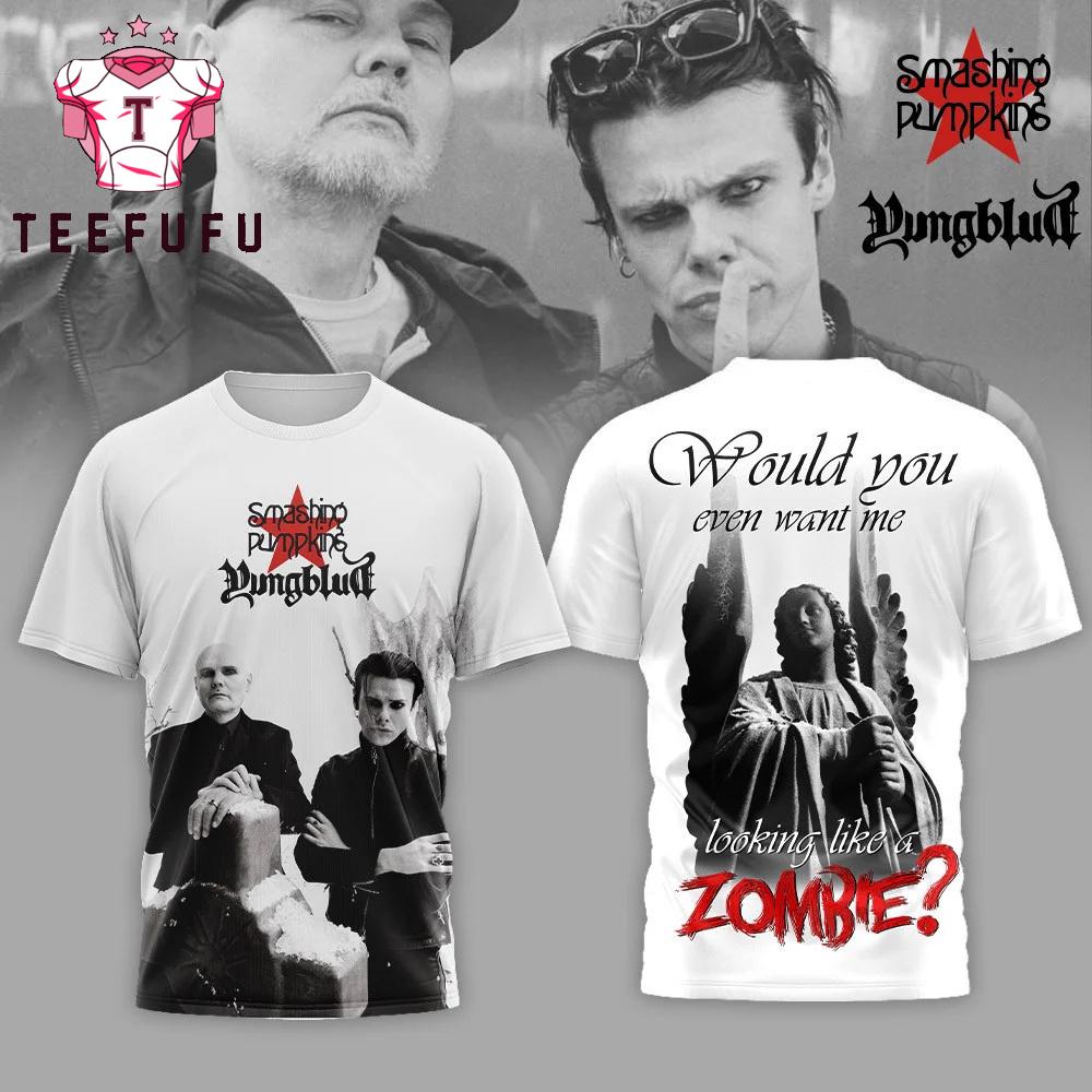 Yungblud Smashing Pumpkins Looking Like a Zombie T Shirt